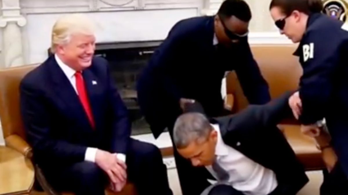 Trump’tan ilginç paylaşım: Yapay zeka ile Obama’yı hapse attırdı